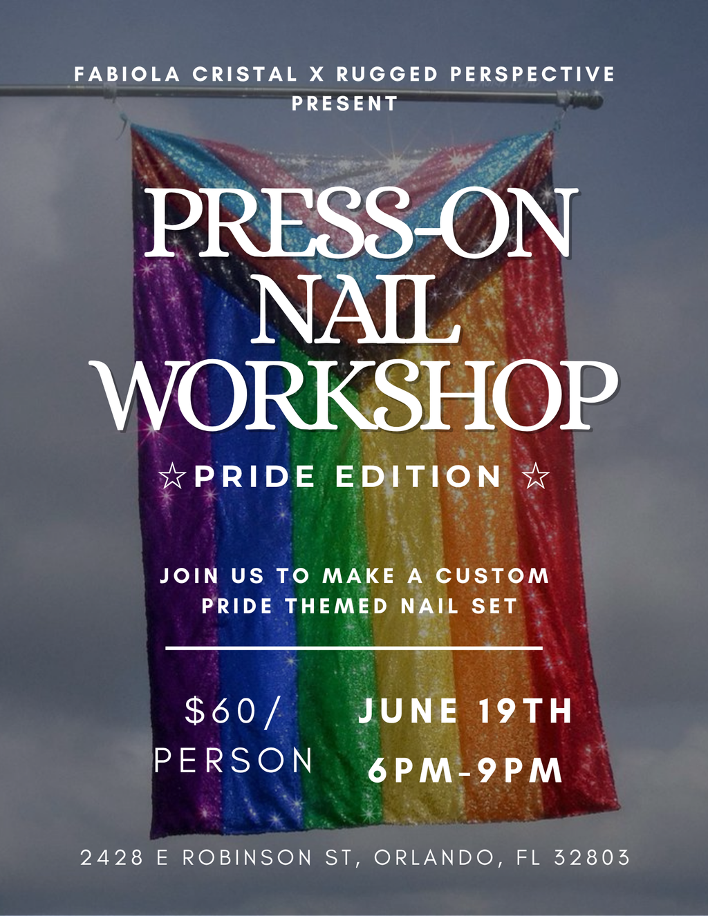 Pride Press-On Nail Workshop 🏳️‍🌈💗