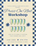 °‧ 𓆝 Fish Press-On Nail Workshop 𓆞 ·｡